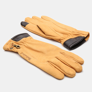 Nubuck Glove With Touch Tips