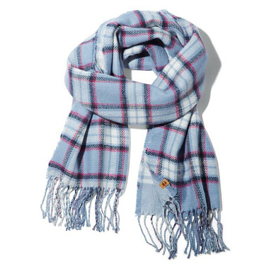 Mixed Plaid Woven Scarf