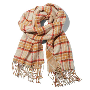 Mixed Plaid Woven Scarf