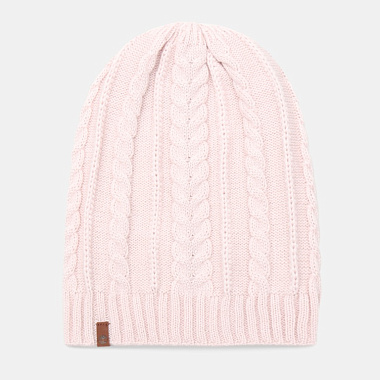 Cable Slouchy Beanie