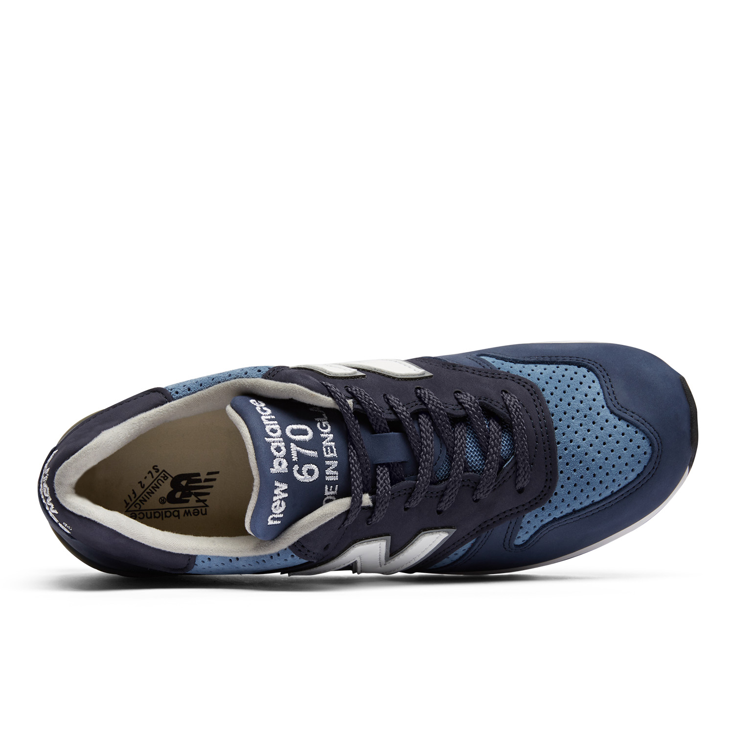 Мужские кроссовки New Balance 670 голубые