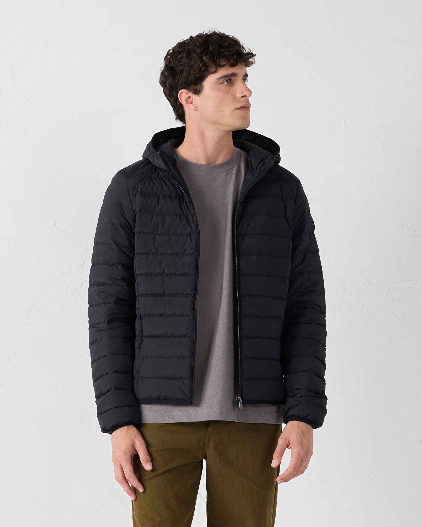 Frantz Matte Hooded Down Jacket