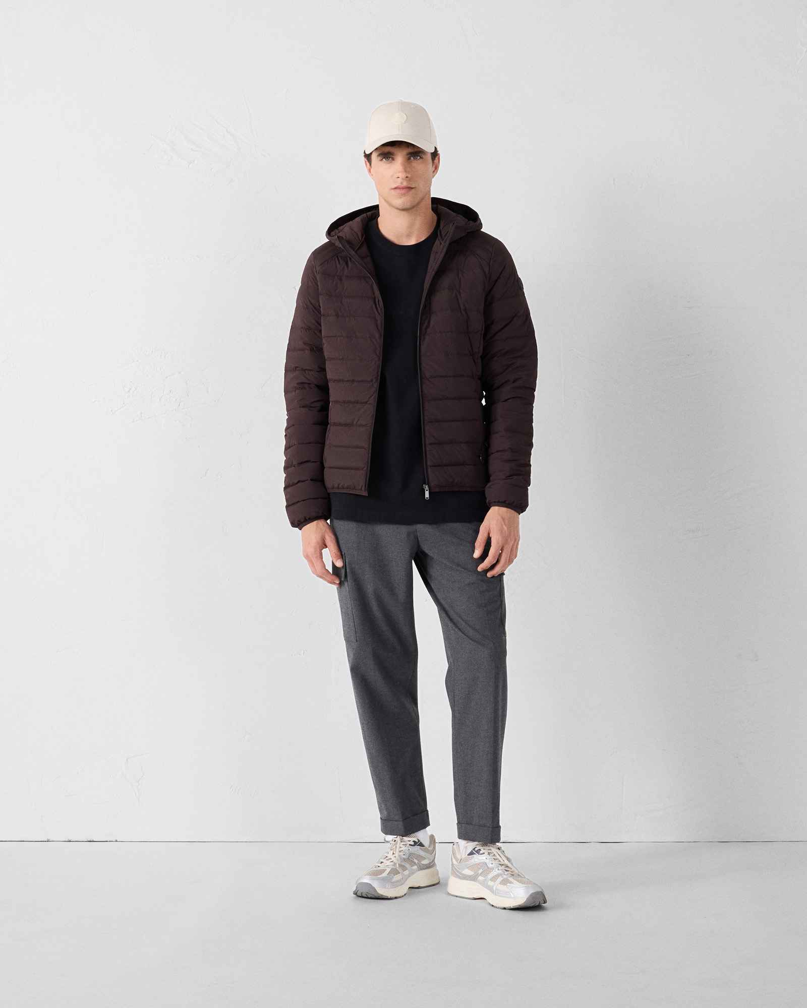 Frantz Matte Hooded Down Jacket