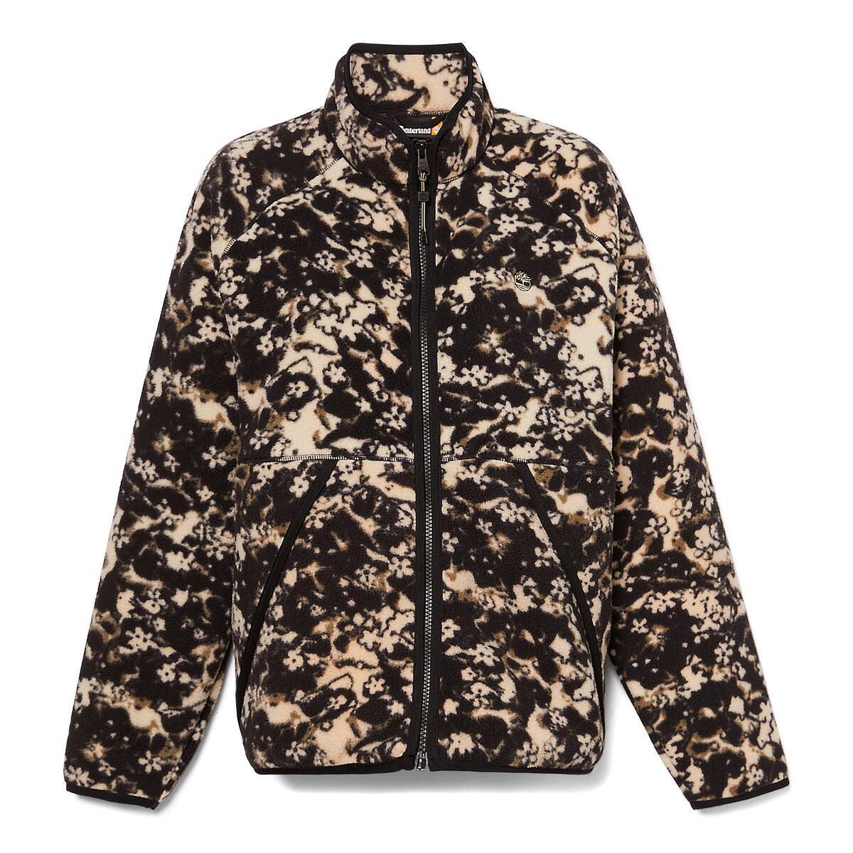 Jacket Printed Full Zip Sherpa Fleece