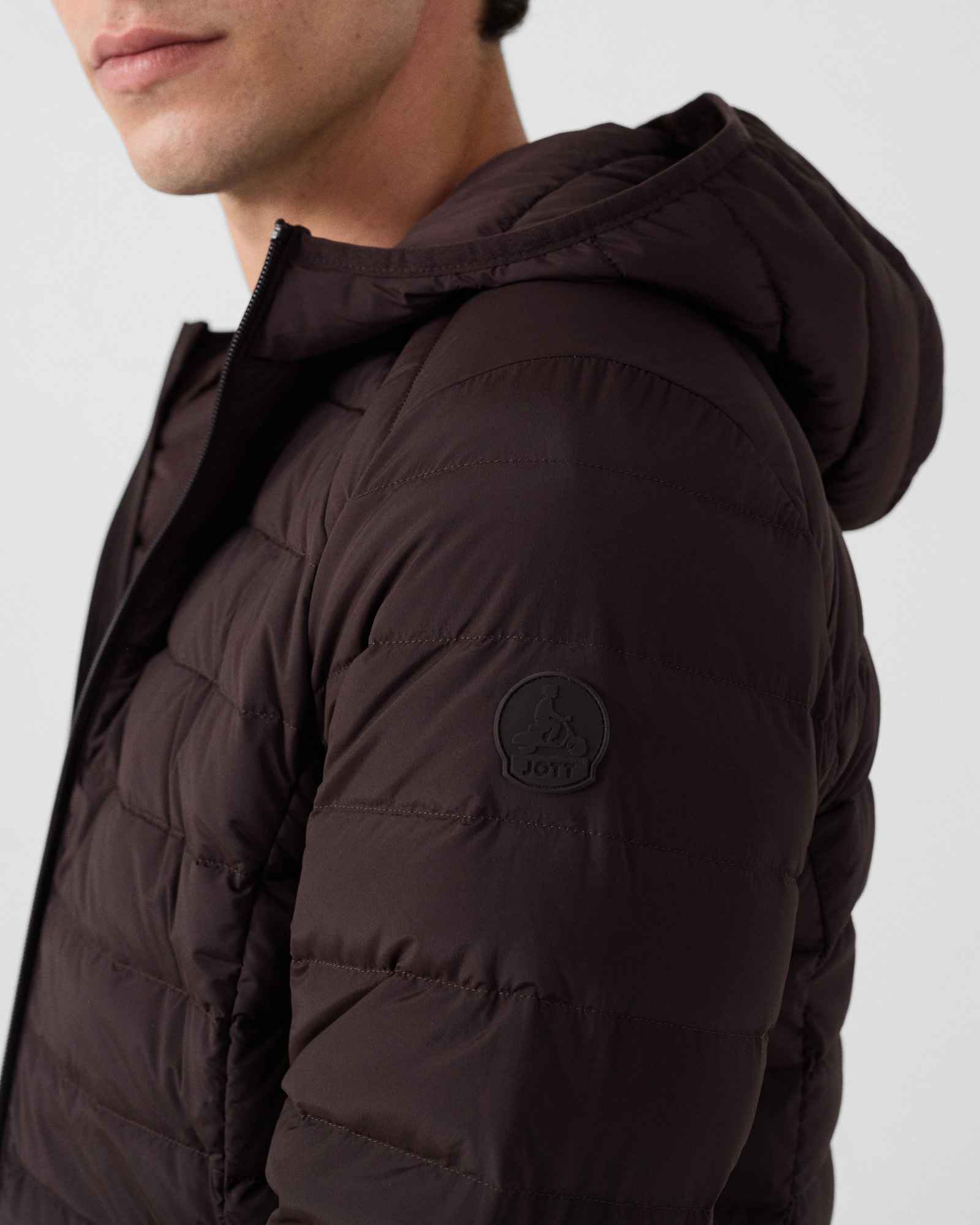 Frantz Matte Hooded Down Jacket