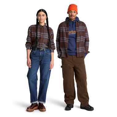 Shirt Midweight Flannel Check Pocket
