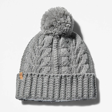Cable Premium Pom Beanie