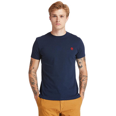 T-Shirt Dunstan River Jersey Crew Neck Slim