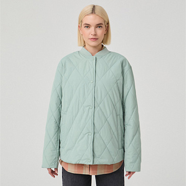 Quilted short jacket
