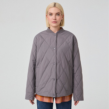 Quilted short jacket