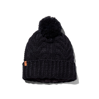 Cable Premium Pom Beanie