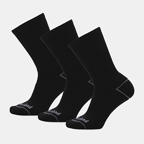 3 Pair Everyday Core Crew Boot Sock