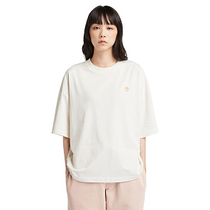 T-Shirt Oversize Tree Embroidery Small Logo