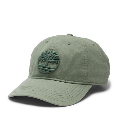Baseball Cap Tree Logo Cotton Canvas