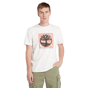 T-Shirt Front Tree Logo Graphic Regular