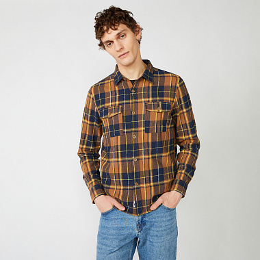 LC LUCAS MENS FLANNEL SHIRT