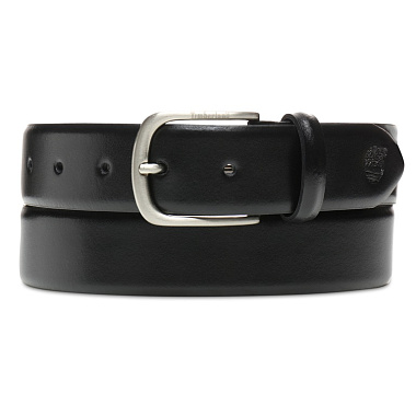 Belt Rounded Buckle Classic Leather 35mm