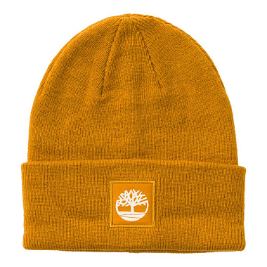 Cuffed Beanie with Tonal Patch