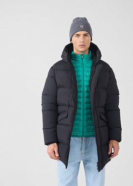 Scott Mid-length Matte Down Jacket