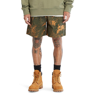 Short  AOP Printed Woven 6.75 Regular