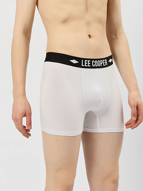 LC BLK&WHT 2PK MENS BOXER SHORTS