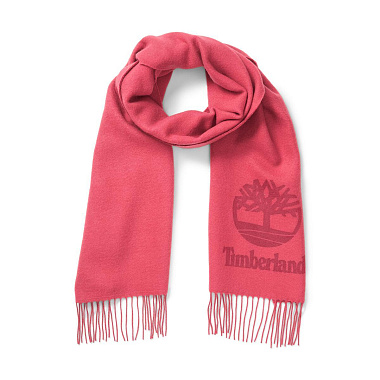 Scarf Yarn Dye Printed Logo