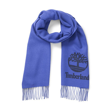 Scarf Yarn Dye Printed Logo