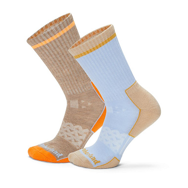 2 Pair Hike Coolmax Crew Sock