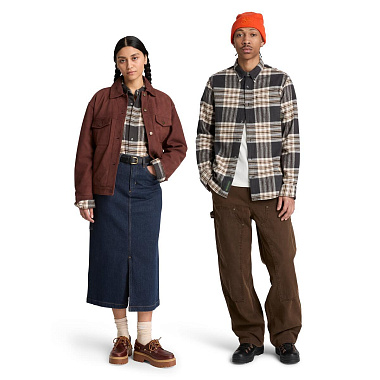 Shirt Midweight Flannel Check Pocket