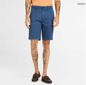 Chino Short Squam Lake Stretch Twill Straight