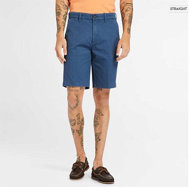 Chino Short Squam Lake Stretch Twill Straight