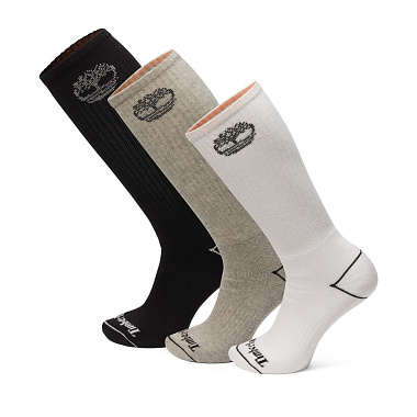 3 Pair Bowden Crew with Tree Logo