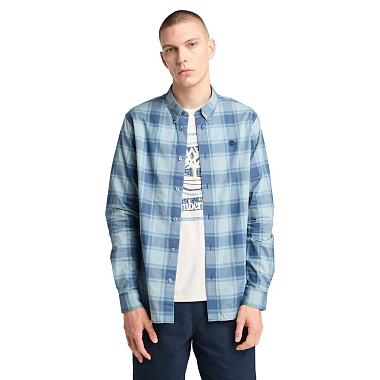 Shirt Eastham River Stretch Poplin Check Regular