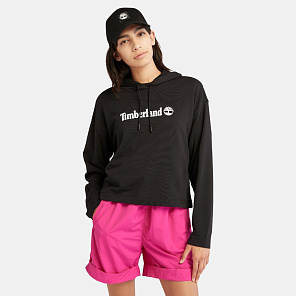 Sweatshirt Linear Brand Logo Hoodie Regular