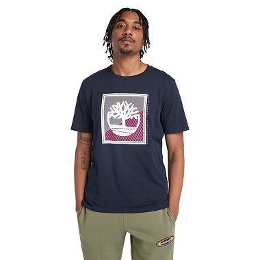T-Shirt Brand Carrier Tree Logo Graphic Regular
