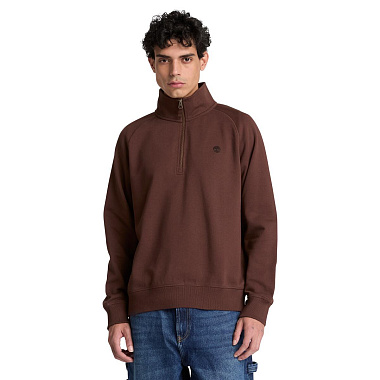 Sweatshirt Exeter River Embroidered Logo 1/4 Zip Regular Loopback