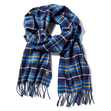 Cape Neddick Plaid Scarf With Giftbox And Sticker