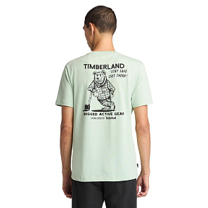 T-Shirt Slogan Back Logo Regular
