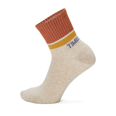1 Pair Stripe Shortie Crew Sock