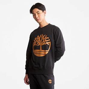 Sweatshirt Kenneber Tree Logo Crew Neck Regular