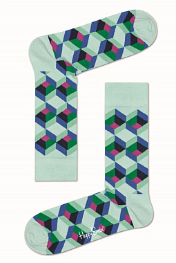 1 Pair Optic Sqaure Sock