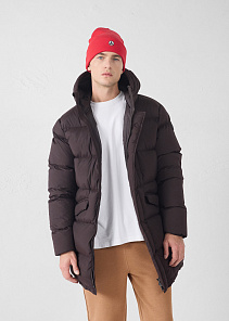 Scott Mid-length Matte Down Jacket