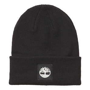 Cuffed Beanie with Tonal Patch