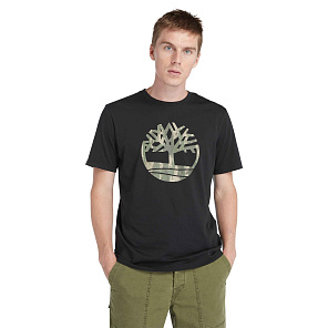 T-Shirt Kennebec River Camo Tree Logo Regular