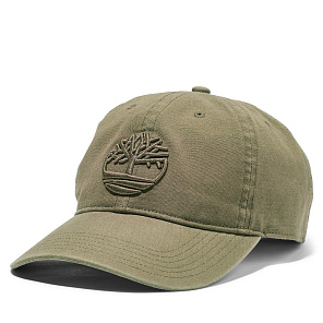 Baseball Cap Tree Logo Cotton Canvas
