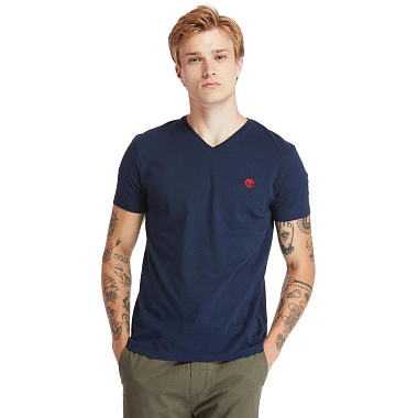 T-Shirt Dunstan River V-Neck Slim