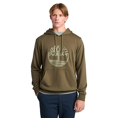 Sweatshirt Kennebec River Tree Logo Hoodie Regular Loopback
