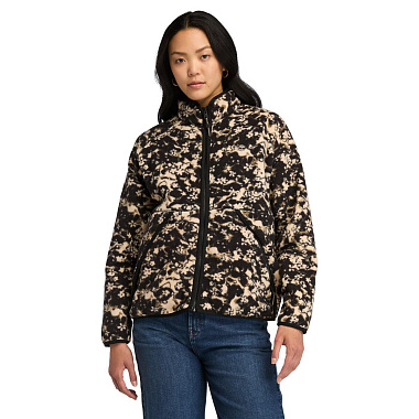 Jacket Printed Full Zip Sherpa Fleece