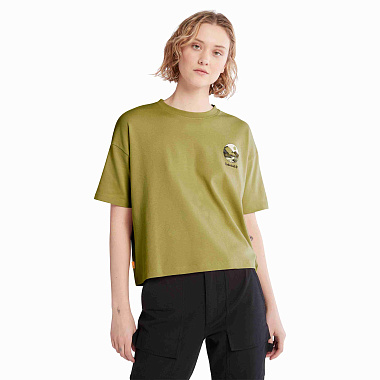 T-Shirt Timberfresh Graphic Cropped