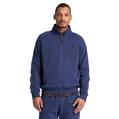 Sweatshirt Exeter River Embroidered Logo 1/4 Zip Regular Loopback